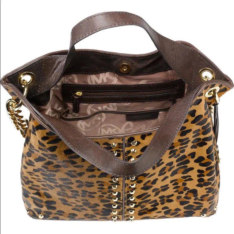 Michael Kors Uptown Astor Calf Hair Shoulder Tote